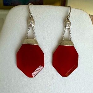 Silpada One in a Vermillion Earrings